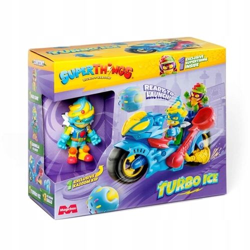 Super Zings Superthings Turbo Ice Pojazd Figurki Kazoom Kid Mad Cone na Arena.pl