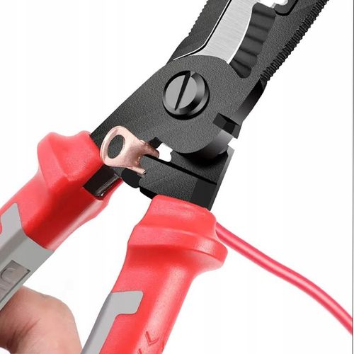 SZCZYPCE WIELOFUNKCYJNE 9w1 DLA ELEKTRYKÓW NOŻYK ŚCIĄGACZ ZACISKARKA na Arena.pl