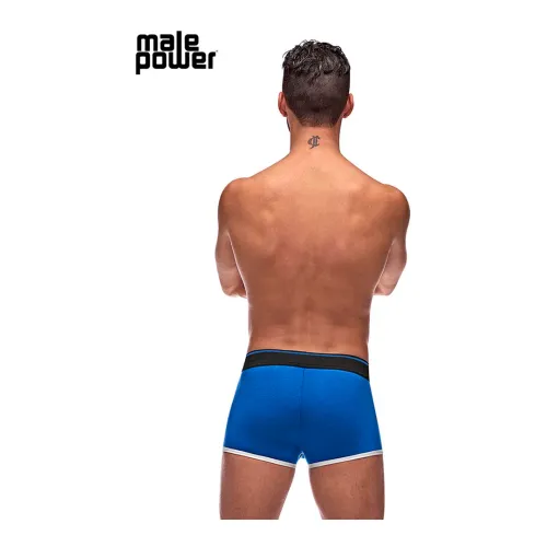 male power szorty retro xl czarne - bawełna z dodatkiem spandexu na Arena.pl