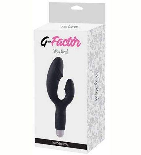 Czarny wibrator G-factor na Arena.pl