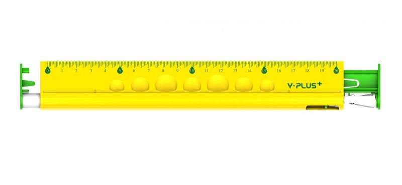 LINIJKA WIELOFUNK.20CM LIN/OŁÓW/TEMP.7206 zdjęcie 1