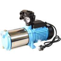 POMPA Z OSPRZĘTEM do Wody MAX-H 1300 W Hydroforu INOX 5520 l/h WYDAJNA