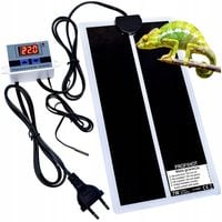 MATA GRZEWCZA GRZEJNA DO TERRARIUM 15x28cm 7W TERMOSTAT DLA GADÓW ROŚLIN