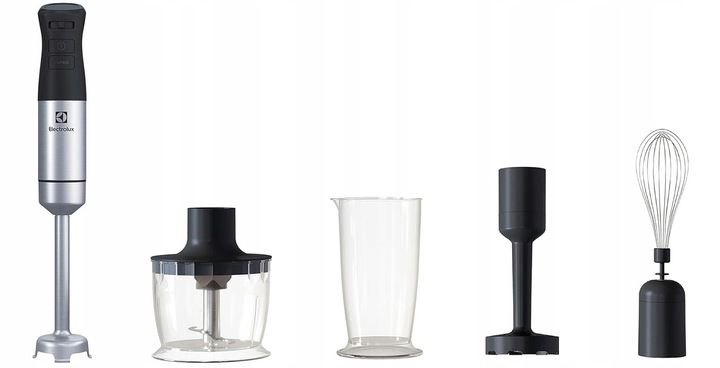 Blender Electrolux E5HB1-8SS 800W Rozdrabniacz Nasadka do Pure Trzepaczka zdjęcie 6
