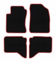 Dywaniki welurowe CARLUX-RED do Daihatsu Terios II 2006- czarne