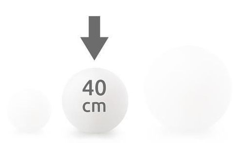 Kula świecąca LED 40cm na Arena.pl