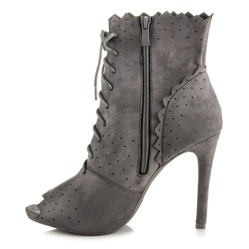 Wiązane Botki Open Toe r.37 na Arena.pl