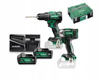 ZESTAW HIKOKI 18V KC18DEWFZ (DS18DD + WH18DD) 2x3,0Ah HITSYSTEM