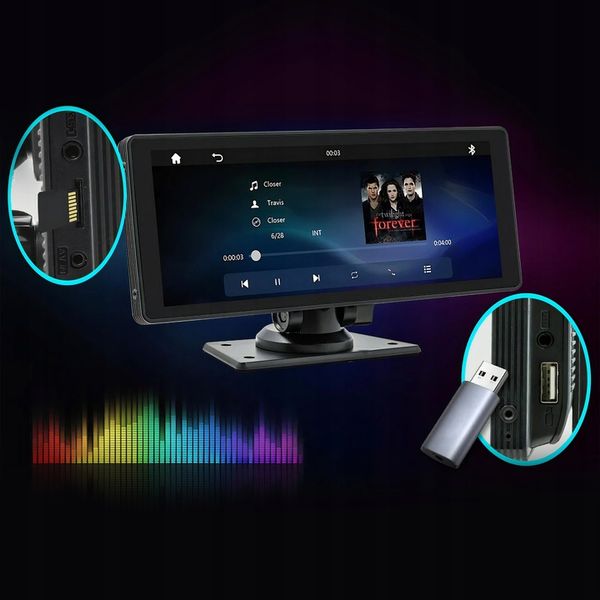 Radio Samochodowe ANDROID Auto AirPlay Mirror Link Ekran 9,3" zdjęcie 6