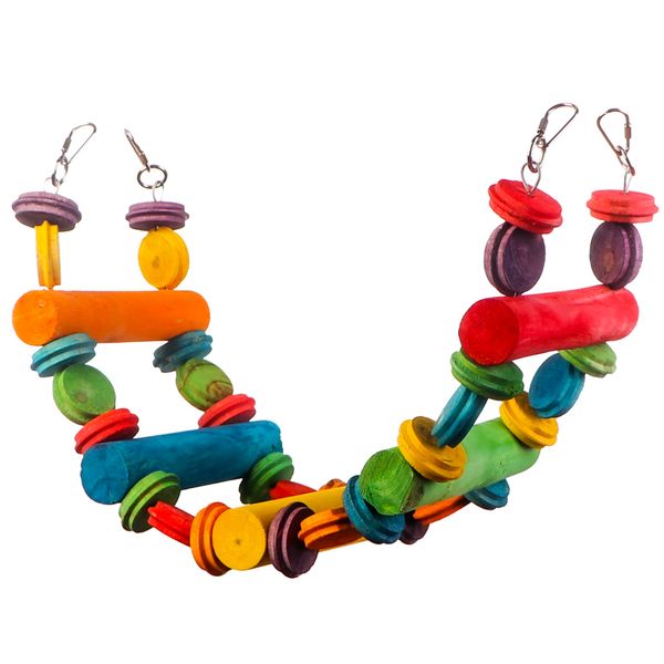 HappyPet Playtime - drewniana drabinka zdjęcie 1