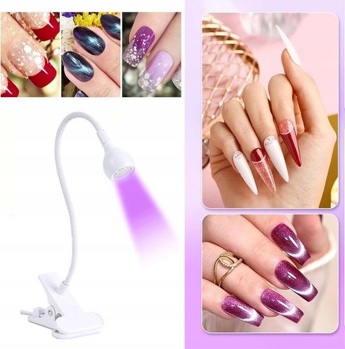 Lampa UV LED MINI DO PAZNOKCI UTWARDZA ŻELE HYBRYDY DO GÓRNYCH FORM na Arena.pl