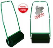 WALEC DO TRAWY ZIEMI OGRODOWY STALOWY METALOWY 80CM POJEMNOŚĆ 53L
