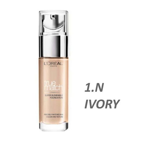 Loreal True Match 30ml Dostępne kolory. - 4.N na Arena.pl
