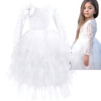 sukienka WIZYTOWA NA WESELE ŚLUB KOMUNIA KORONKA BAL 122