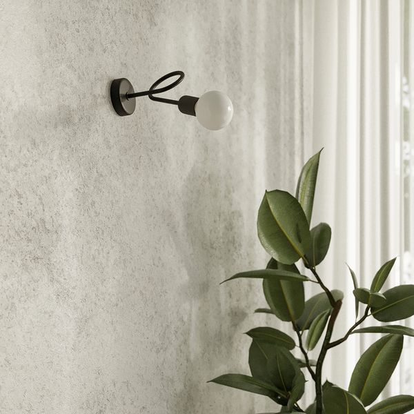 Kinkiet LOOP czarny zdjęcie 8