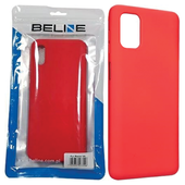 beline etui silicone samsung m51 m515czerwony/red