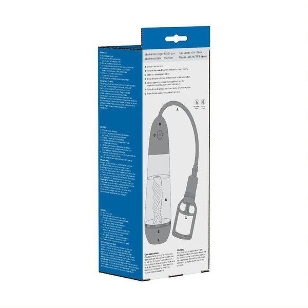 Pompka- Me You Us Amplify Pump Masturbator Clear/Black zdjęcie 5