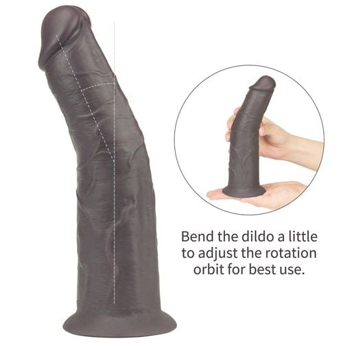8.0'' dual layered platinum silicone rotator na Arena.pl