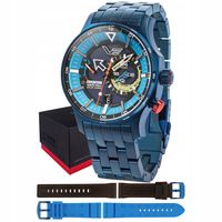 Zegarek Męski Vostok Europe VS57-595D736B niebieski bransoleta