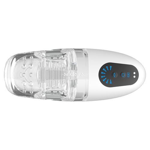 Masturbator Sex Maszyna Dla Mężczyzn, Ruchome Usta Z Wibratorem na Arena.pl