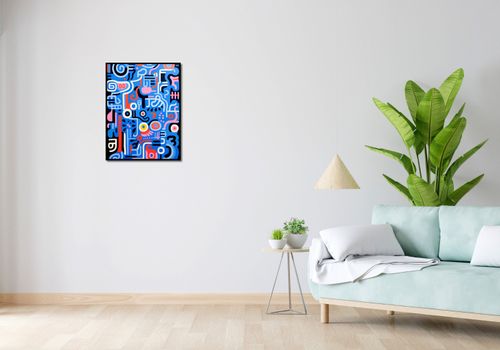 Plakat 50x65cm Rytmiczne Echo na Arena.pl