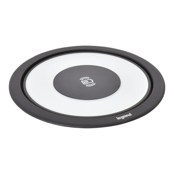 Kolumna gniazd do mebli 4X2P+Z SCHUKO, 2xUSB typ A+C/INDUKCJA z przewodem 2m Legrand 654983 zdjęcie 3