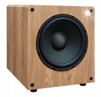 SUBWOOFER AKTYWNY DO KINA DOMOWEGO TAGA HARMONY TSW-210 10'' 200W OAK DĄB