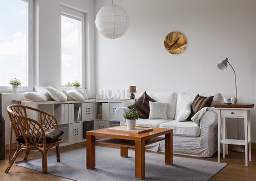 Zegar Ścienny - Płótno Strzała - 30X30 Cm - C3Ar30X30-2216 na Arena.pl