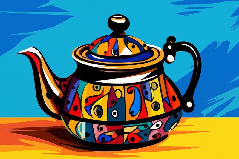 Plakat 30x20cm Może Herbatki? zdjęcie 1