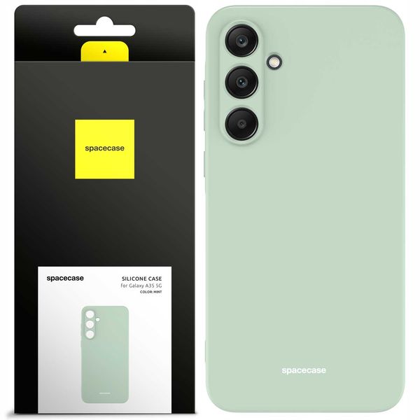 Spacecase Silicone Case Galaxy A35 5G Mint zdjęcie 1