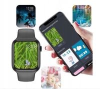 Zegarek dziecięcy / MK-Tech / smartwatch / pulsometr / niebieski