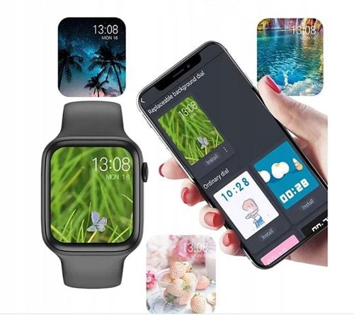 Zegarek dziecięcy / MK-Tech / smartwatch / pulsometr / niebieski na Arena.pl