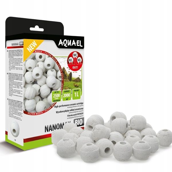 AQUAEL WKŁAD NANOMAX BIO 1L zdjęcie 1