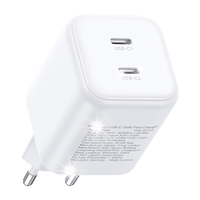 Ładowarka sieciowa USB-C GaN 45W - biała