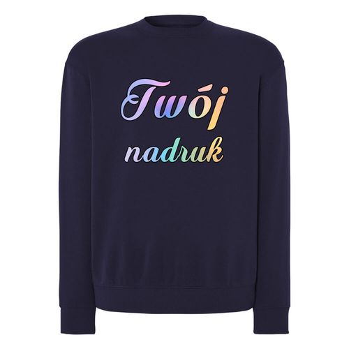 Bluza crewneck granatowa z Twoim nadrukiem XL na Arena.pl