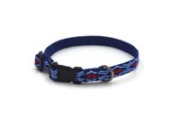 A-061 OBROŻA DLA PSA ROMB 15mm/23-40cm Kolor - Granatowy