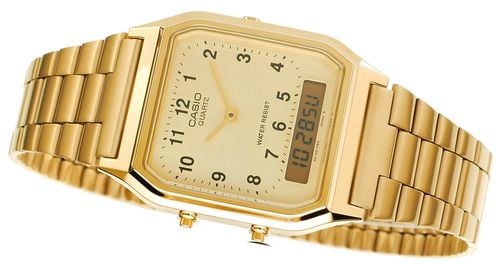 zegarek damski casio aq-230ga-9bmq + box na Arena.pl