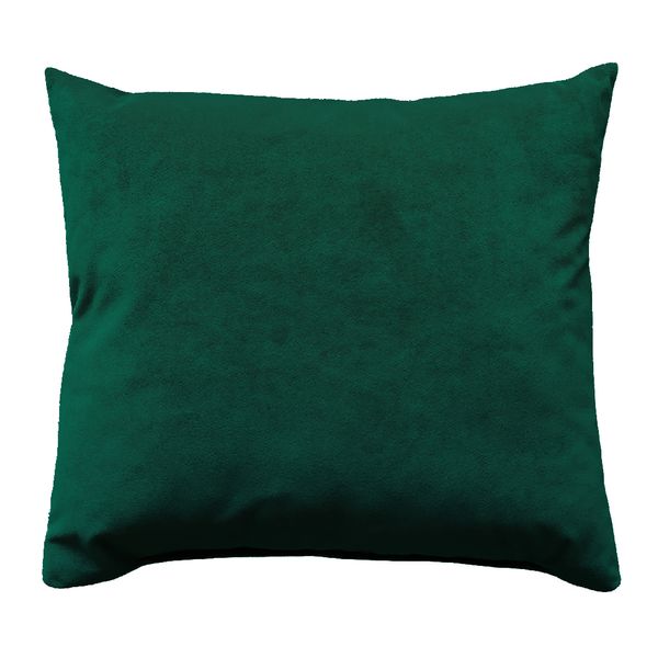 ZIelony Fotel Bujany Uszak + Podnóżek ze schowkiem + Poduszka