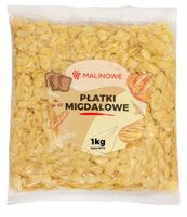 PŁATKI MIGDAŁOWE 1kg MIGDAŁY CIĘTE NATURALNE JAKOŚĆ PREMIUM
