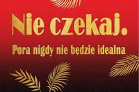 Nie czekaj - czerwony – magnes