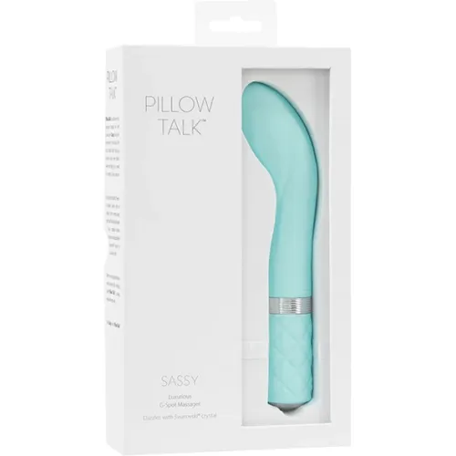pillow talk sassy teal - elegancki model z ergonomiczną głowicą usb na Arena.pl