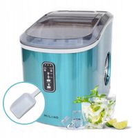 KOSTKARKA MASZYNKA DO LODU STOŁOWA Niebieska WYDAJNA ZAMRAŻARKA DO KOSTEK