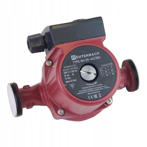 Pompa obiegowa ROHTENBACH RH 25-40/180 na Arena.pl