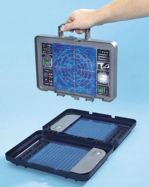 GRA W OKRĘTY STATKI W WALIZCE STRATEGICZNA PLANSZOWA BITWA MORSKA PRZENOŚNA zdjęcie 4