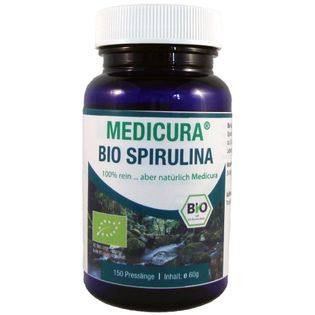 Spirulina Bio 60 g (150 szt.) - Medicura