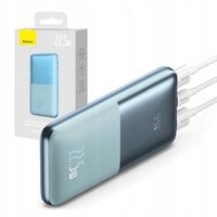 SZYBKI POWER BANK 10000mAh MOCNY POWERBANK 22,5W 2x USB | USB-C BASEUS