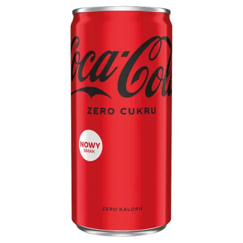 COCA COLA ZERO 200ML PUSZKA WYSOKA na Arena.pl