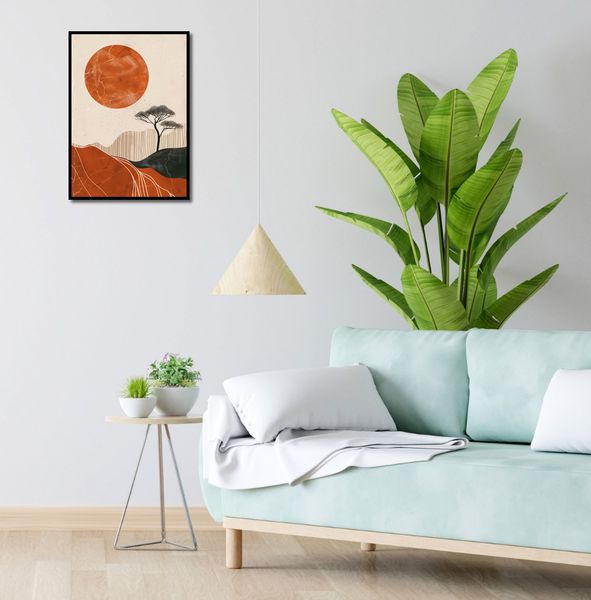 Plakat 39,5x55cm Afrykański Zachód Słońca zdjęcie 4