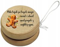 JOJO z nadrukiem UV Drewniane prezent mikołajki świąteczne wzory TWÓJ NAPIS