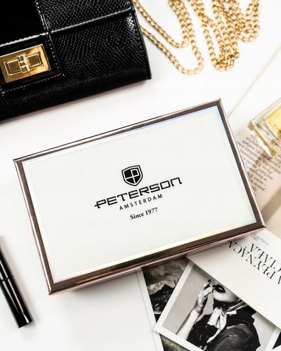 Portfel Peterson z eko skóry damski prezent na dzień matki pojemny z RFID na Arena.pl